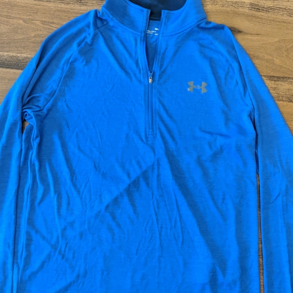 Under Armor men's blue pullover medium - Picture 2 of 5